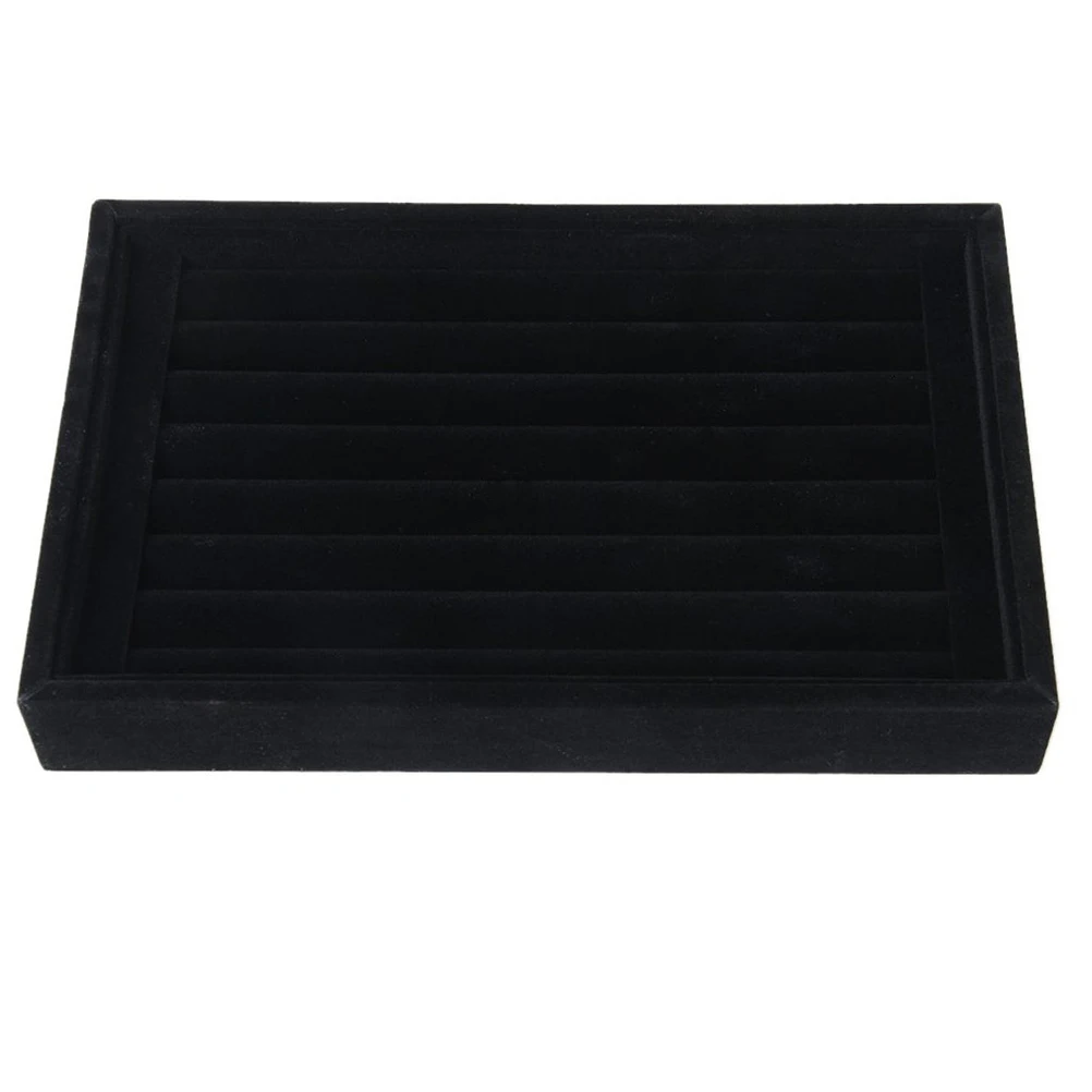 Wooden Jewelry Box Storage Case without Cover for Rings / Earrings / Cufflinks / Bracelets / Brooches (Black)
Wooden Jewelry Box Storage Case without Cover for Rings / Earrings / Cufflinks / Bracelets / Brooches (Black)