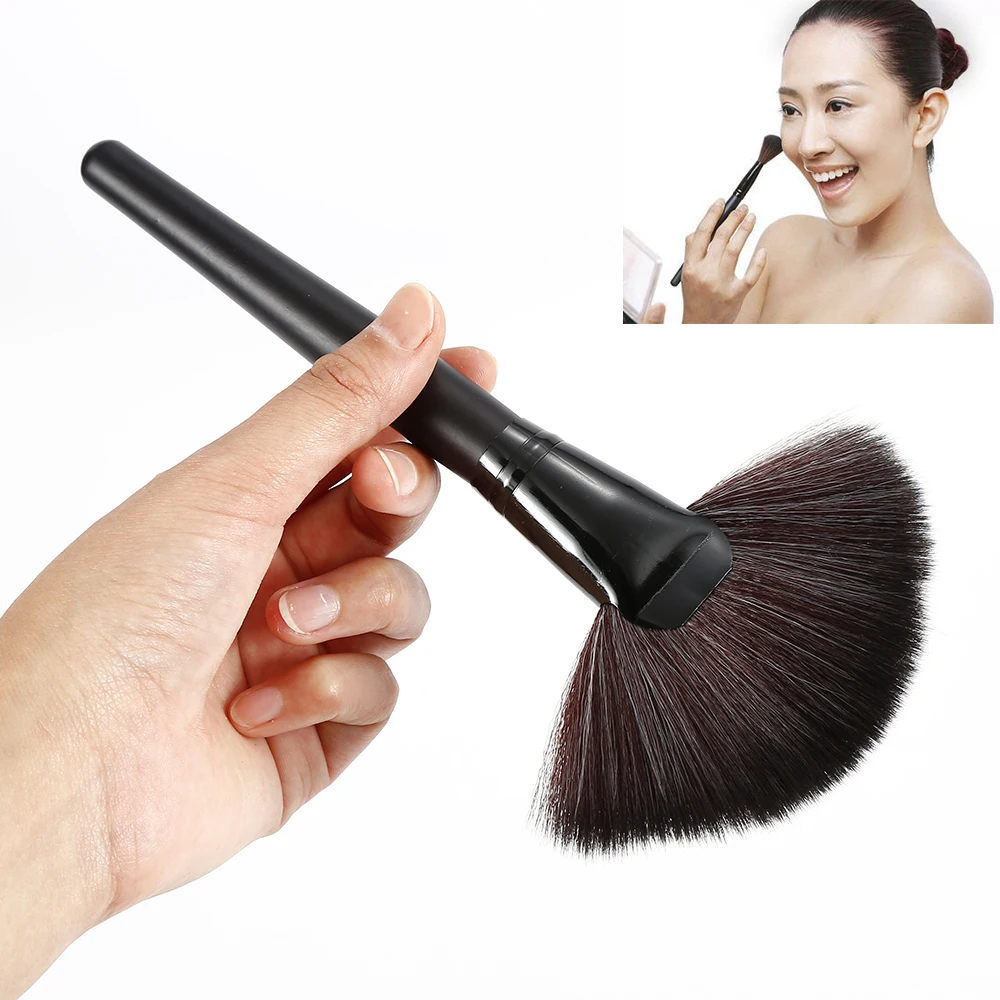 ELECOOL Pro Large Fan Shape Pincel Maquiagem Make up Brushes Foundation BB Cream Powder Blush Make up Brushes Pincel
ELECOOL Pro Large Fan Shape Pincel Maquiagem Make up Brushes Foundation BB Cream Powder Blush Make up Brushes Pincel