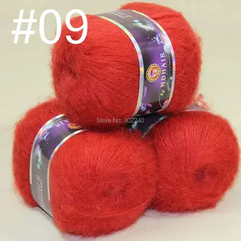 Lot of 3 balls MOHAIR 50% Angora goats Cashmere 50% silk hand Yarn Knitting red #09
Lot of 3 balls MOHAIR 50% Angora goats Cashmere 50% silk hand Yarn Knitting red #09