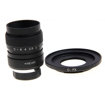 25mm F1.4 CCTV TV lens + C-FX Mount Ring for Fuji Fujifilm X-A2 X-A1 X-T1 X-T2 X-T10 X-T20 X-E1 X-E2 X-1M X-Pro1 X-Pro2 X-MOUNT
25mm F1.4 CCTV TV lens + C-FX Mount Ring for Fuji Fujifilm X-A2 X-A1 X-T1 X-T2 X-T10 X-T20 X-E1 X-E2 X-1M X-Pro1 X-Pro2 X-MOUNT
