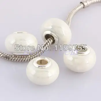 120pcs 12*16mm White Polymer Clay Cobweb European Big Hole Charm Beads Fit Bracelet
120pcs 12*16mm White Polymer Clay Cobweb European Big Hole Charm Beads Fit Bracelet
