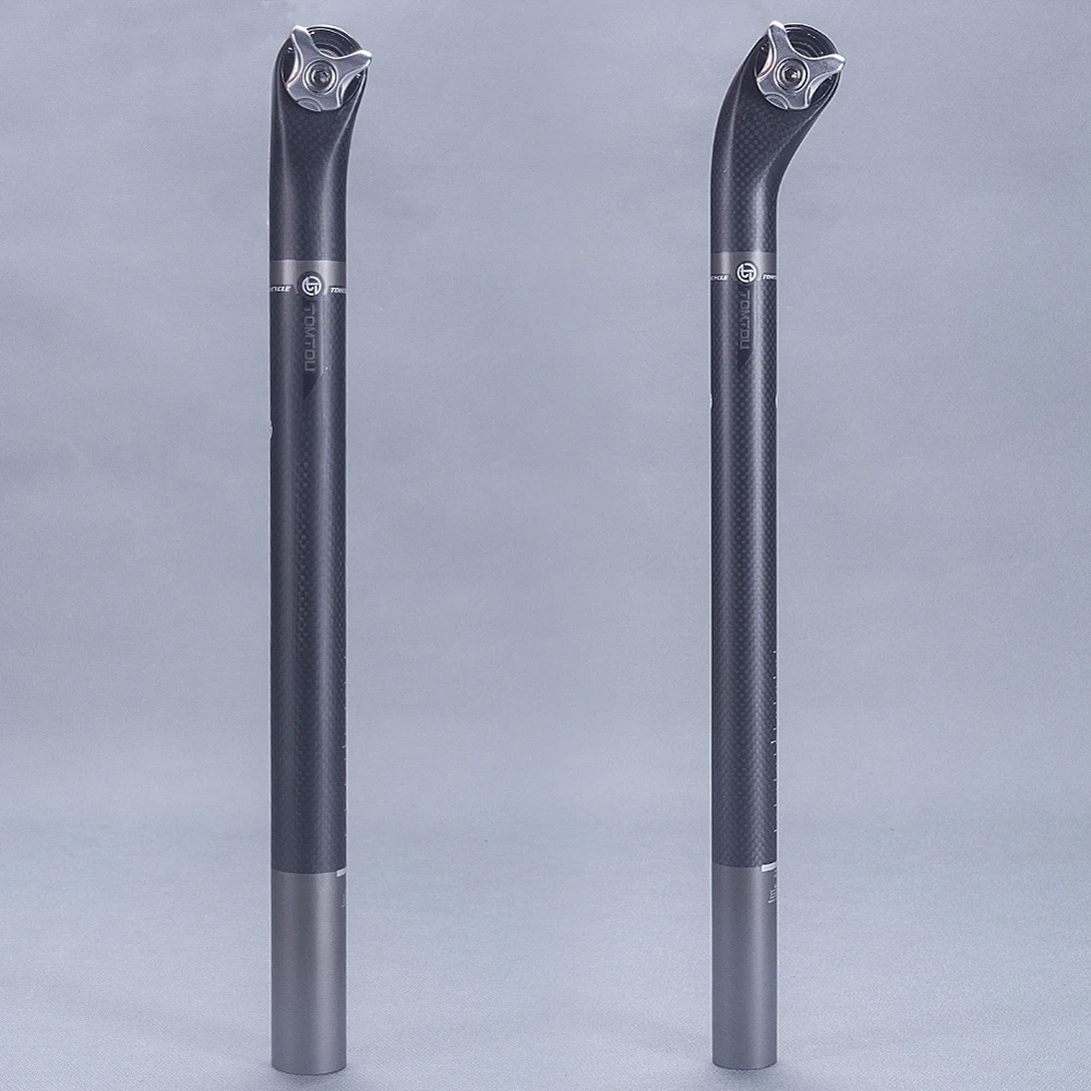 Tomtou Cycling Road 3K Carbon Fibre 27.2/30.8/31.6mm Seat Tube Mountian MTB 5/20 Degrees Seatpost Bicycle Parts 185g - TC9T37
Tomtou Cycling Road 3K Carbon Fibre 27.2/30.8/31.6mm Seat Tube Mountian MTB 5/20 Degrees Seatpost Bicycle Parts 185g - TC9T37