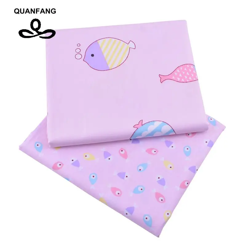 QUANFANG Printed/Twill Cotton Fabric For Patchwork Cloth/DIY/Sewing/Quilting Fat Quarters Material For Baby&Child 20cmx25cm
QUANFANG Printed/Twill Cotton Fabric For Patchwork Cloth/DIY/Sewing/Quilting Fat Quarters Material For Baby&Child 20cmx25cm