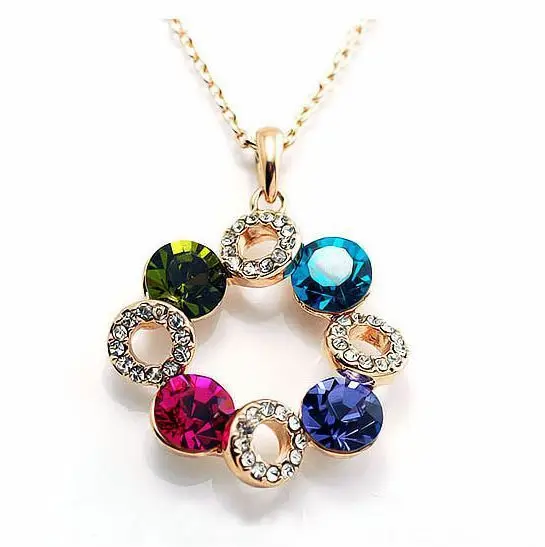 Free Airmail Shipping Fashion Short Design Shining Multicolor Full Rhinestone Necklace N626
Free Airmail Shipping Fashion Short Design Shining Multicolor Full Rhinestone Necklace N626