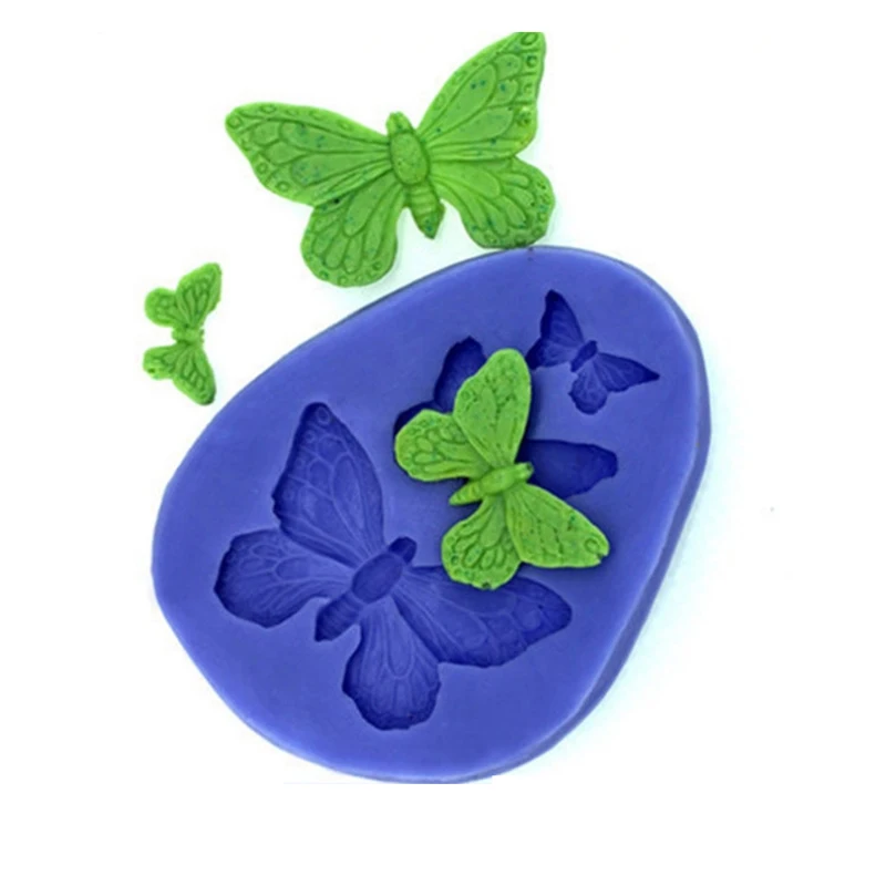 Three-Butterfly Shape Fondant Cake Silicone Lace Moulds Chocolate Cake Decoration Molds
Three-Butterfly Shape Fondant Cake Silicone Lace Moulds Chocolate Cake Decoration Molds