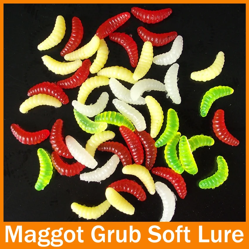 Fishing Lure Soft bait 50pcs 2cm 0.35 grams maggot Grub Soft Lure Baits Worm silicone Artificial Fishing Lures for Fishing
Fishing Lure Soft bait 50pcs 2cm 0.35 grams maggot Grub Soft Lure Baits Worm silicone Artificial Fishing Lures for Fishing