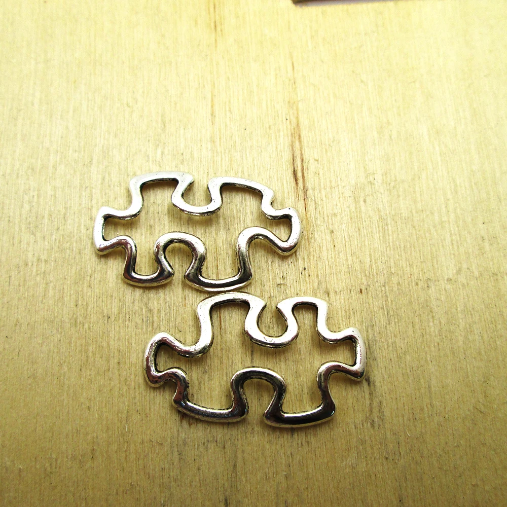 20pcs I Love Quilting Charms Silver Tone Quilting Charms Pendants 12x25mm