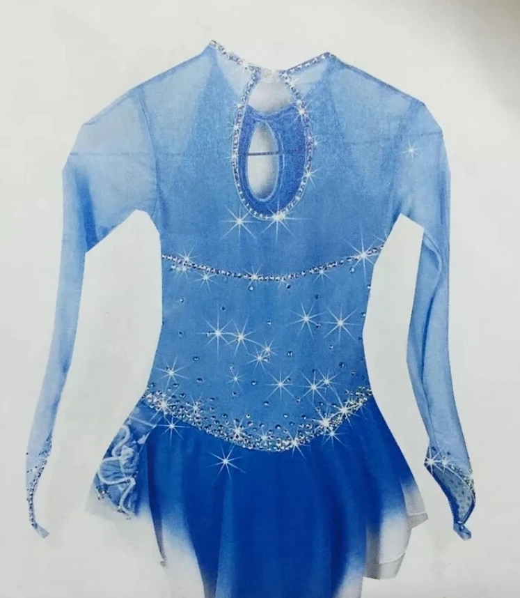 Free shippingSkyblueleotard RHYTHMIC GYMNASTICS age 6-8, ice skating, acrobaticsSD811
Free shippingSkyblueleotard RHYTHMIC GYMNASTICS age 6-8, ice skating, acrobaticsSD811