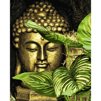 Painting By Numbers DIY Dropshipping 40x50 50x65cm Plantain and Buddha statue Figure Canvas Wedding Decoration Art picture Gift
Painting By Numbers DIY Dropshipping 40x50 50x65cm Plantain and Buddha statue Figure Canvas Wedding Decoration Art picture Gift