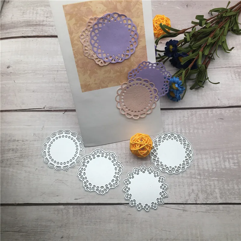 Four Pattern Circle Carbon Steel Cutting Dies Stencil Craft Creative Scrapbook Cut Stamps Dies Embossing Paper 11.2*15cm 1pcs
Four Pattern Circle Carbon Steel Cutting Dies Stencil Craft Creative Scrapbook Cut Stamps Dies Embossing Paper 11.2*15cm 1pcs
