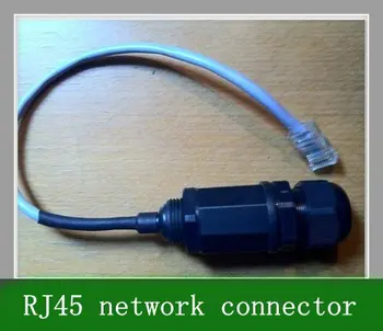 22 mm waterproof RJ45 network connector with strip line \ network interface Ethernet direct head X10
22 mm waterproof RJ45 network connector with strip line \ network interface Ethernet direct head X10