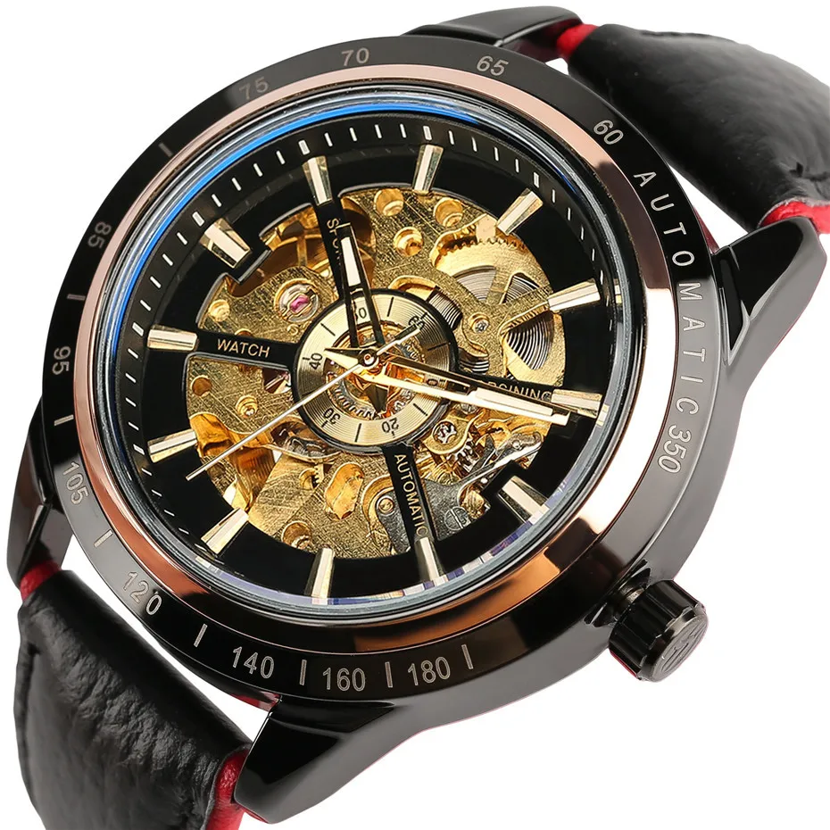 Top Brand Luxury Men Watches Automatic Self-Wind Watch Men Clock Blue/Red Genuine Leather Strap Wristwatches 2019 New Gift
Top Brand Luxury Men Watches Automatic Self-Wind Watch Men Clock Blue/Red Genuine Leather Strap Wristwatches 2019 New Gift
