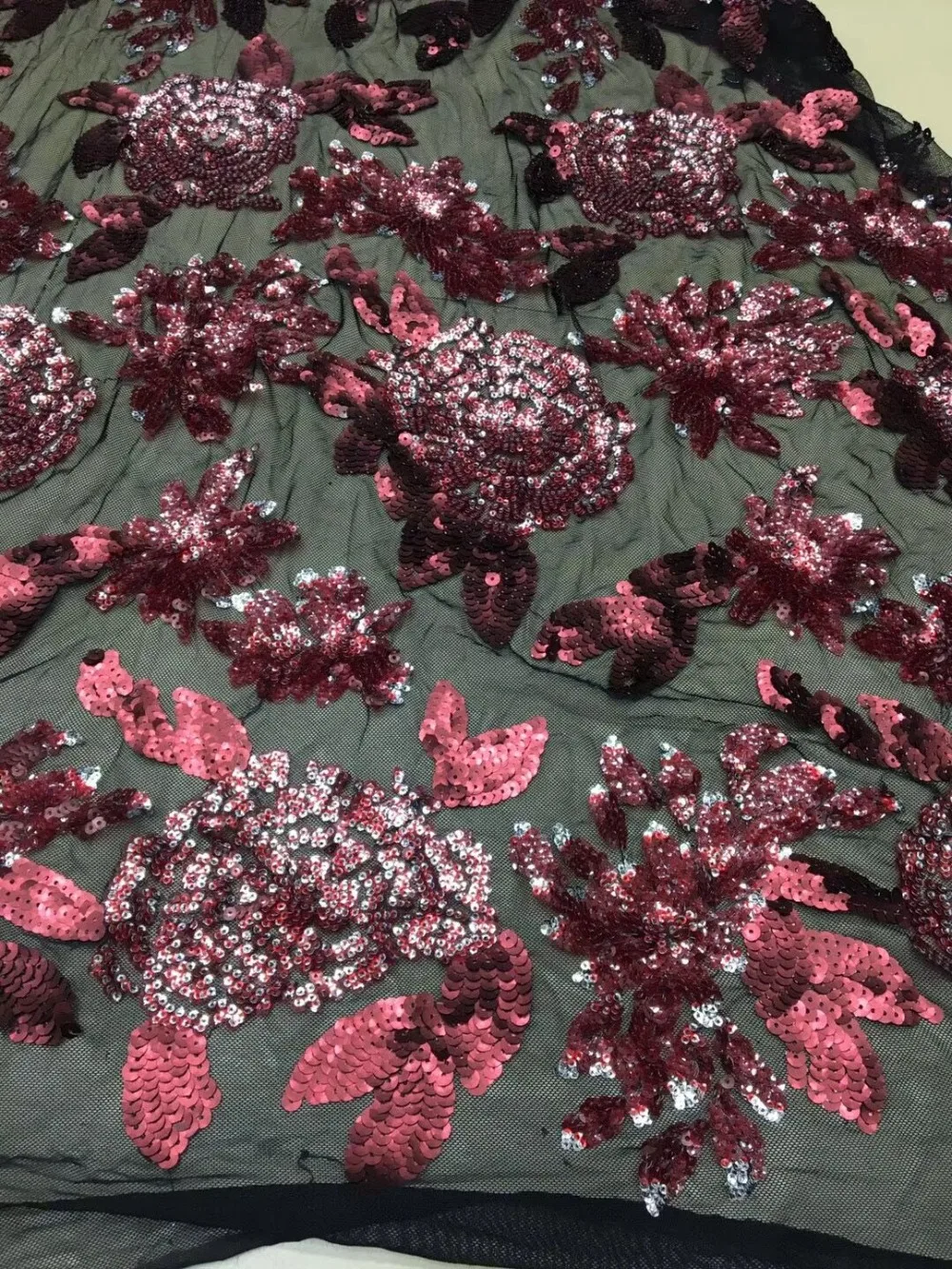 special embroidered African french lace net tulle fabric flower ZH-9712 with sequins super quality 5 yards/pcs
special embroidered African french lace net tulle fabric flower ZH-9712 with sequins super quality 5 yards/pcs