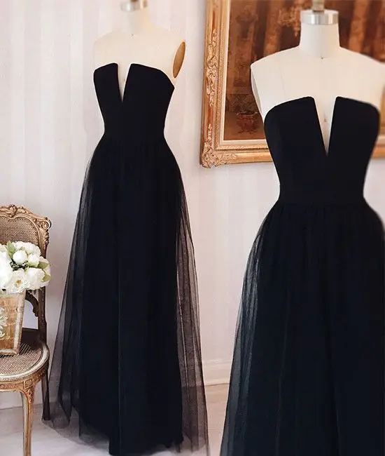Cut Out Neck Floor Length Black Prom Dresses Long Formal Occasion Evening Gowns with Corset Back
Cut Out Neck Floor Length Black Prom Dresses Long Formal Occasion Evening Gowns with Corset Back