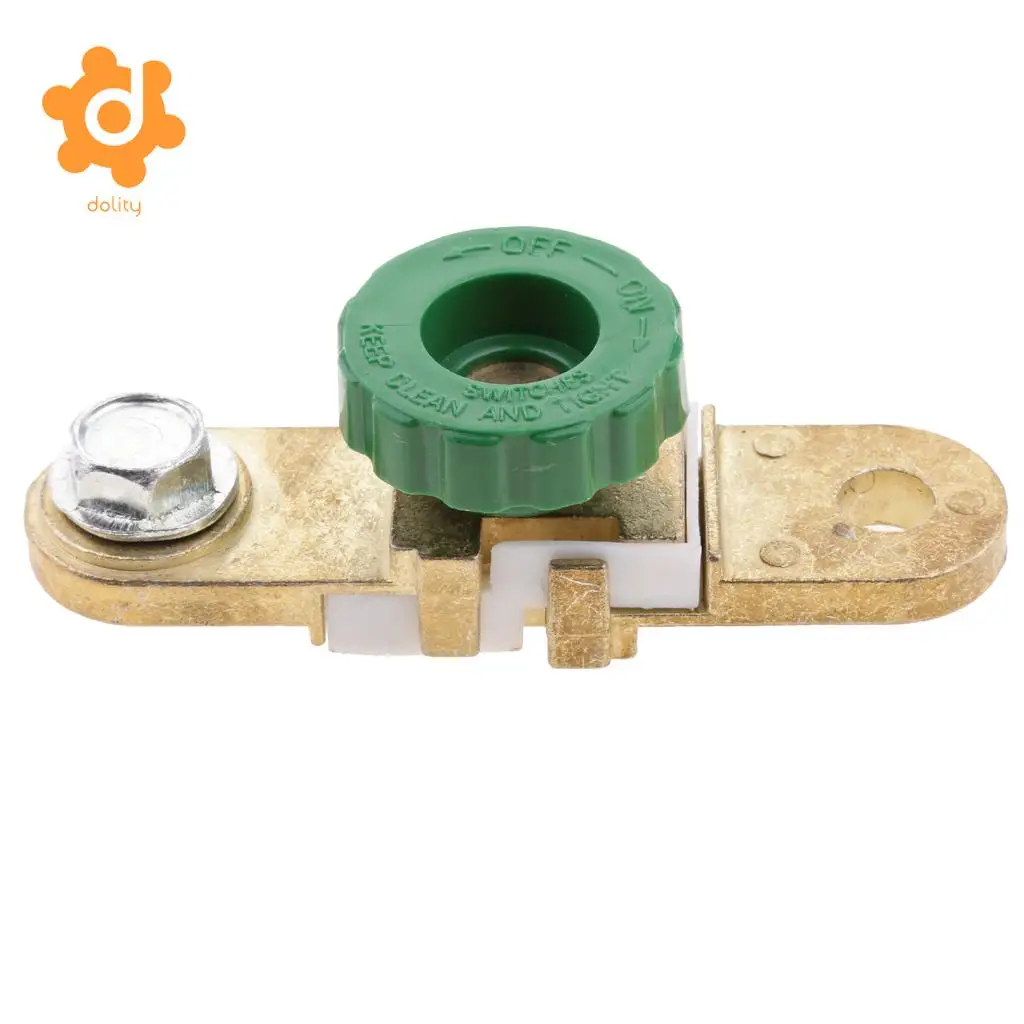 Battery Isolator Switch Cut Off Disconnect Terminal Universal Car Van Boat Quick Cut Battery Terminal 12V 24V