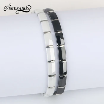 Elegant Women Bracelets Made By Healthy Smooth Ceramic Classic Black White Never Fade Anniversary Gifts Fashion Jewelry Bangles
Elegant Women Bracelets Made By Healthy Smooth Ceramic Classic Black White Never Fade Anniversary Gifts Fashion Jewelry Bangles