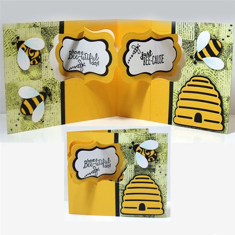 Eastshape Bees and Beehive Metal Cutting Dies New 2018 for Scrapbooking Card Making Album Embossing Crafts Die Cut Craft Stencil
Eastshape Bees and Beehive Metal Cutting Dies New 2018 for Scrapbooking Card Making Album Embossing Crafts Die Cut Craft Stencil