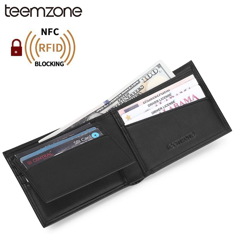 Genuine Leather Credit Card RFID Men Wallet Cow Leather Black Organizer Wallet ID Card Pack Bank Card Holder Business Purse j20
Genuine Leather Credit Card RFID Men Wallet Cow Leather Black Organizer Wallet ID Card Pack Bank Card Holder Business Purse j20
