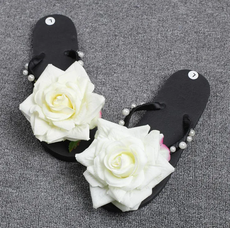 HAHA FLOWER Women Designers Flip Flops Hot Casual Flats Thong Sandals,Flowers Decoration Open Slippers Summer Shoes
HAHA FLOWER Women Designers Flip Flops Hot Casual Flats Thong Sandals,Flowers Decoration Open Slippers Summer Shoes