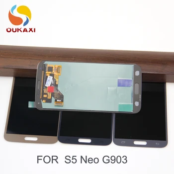 100% Tested For Samsung GALAXY S5 Neo G903 G903F LCD Display Touch Digitizer Sensor Glass Assembly For GALAXY S5 Neo G903
100% Tested For Samsung GALAXY S5 Neo G903 G903F LCD Display Touch Digitizer Sensor Glass Assembly For GALAXY S5 Neo G903