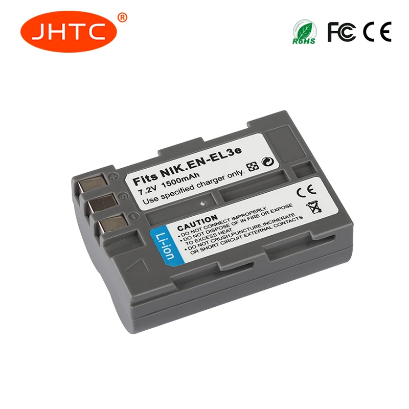 JHTC 1pc 1500mAh EN-EL3e EN EL3e ENEL3e Camera Battery for Nikon ENEL3E EN EL3E D30 D50 D70 D90 D70S D300 freeshiping
JHTC 1pc 1500mAh EN-EL3e EN EL3e ENEL3e Camera Battery for Nikon ENEL3E EN EL3E D30 D50 D70 D90 D70S D300 freeshiping
