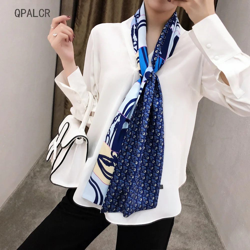 QPALCR 2019 New Quality Lmitation Silk Satin Scarves Print Headband 20cmx160cm Bohemian Beach Shawls Hot Female Hijabs Scarf
QPALCR 2019 New Quality Lmitation Silk Satin Scarves Print Headband 20cmx160cm Bohemian Beach Shawls Hot Female Hijabs Scarf