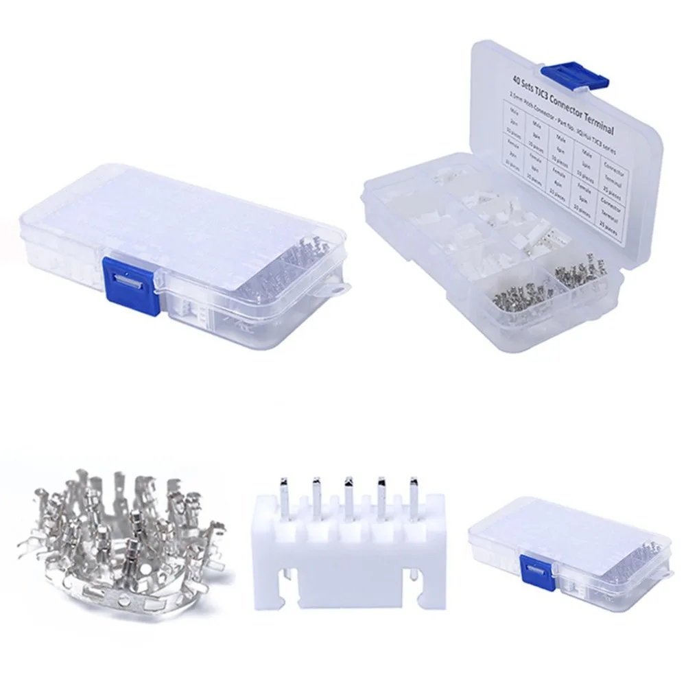 Modular 2p/3p/4p/5pin TJC3 Terminal Pitch Terminal Kit Pin Header JST Connector Wire Connectors Adaptor XH Kits TJC3
Modular 2p/3p/4p/5pin TJC3 Terminal Pitch Terminal Kit Pin Header JST Connector Wire Connectors Adaptor XH Kits TJC3