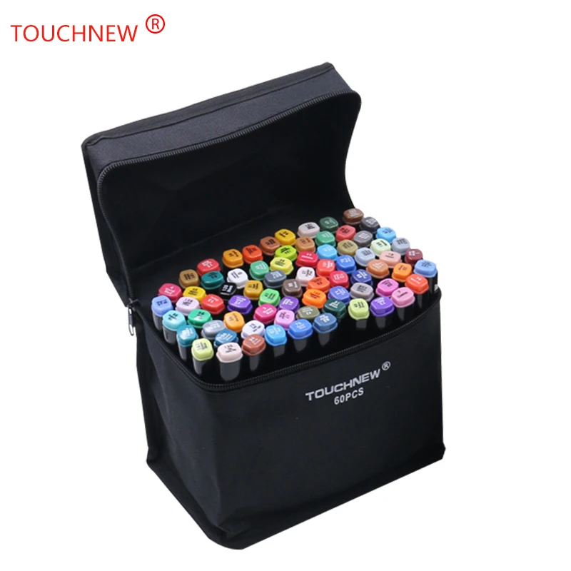 TOUCHNEW Black and white 40 Colors Art Markers Brush Pen Sketch Alcohol Based Markers Dual Head Manga Drawing Pens Art Supplies
TOUCHNEW Black and white 40 Colors Art Markers Brush Pen Sketch Alcohol Based Markers Dual Head Manga Drawing Pens Art Supplies