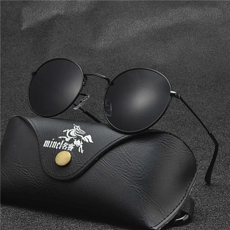 MINCL/2018 Brand Designer Fashion Unisex Sun Glasses Polarized Coating Mirror Sunglasses Round Male Eyewear For Men/Women FML
MINCL/2018 Brand Designer Fashion Unisex Sun Glasses Polarized Coating Mirror Sunglasses Round Male Eyewear For Men/Women FML