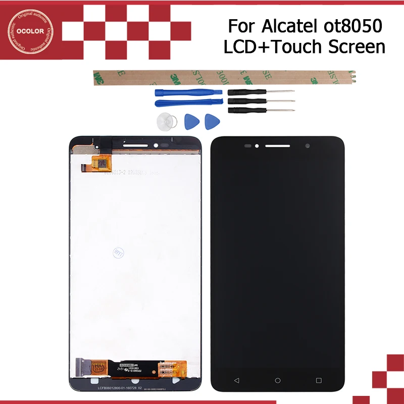 Ocolor для Alcatel ot8050 ЖК-дисплей и сенсорный экран в сборе Ремонт Часть 6 дюймов с