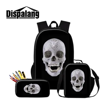 Skull School Backpack Teen Boys Small Lunch Box Bag Cool Book Bag Satchel Girls Personalized Insulated Cooler Bag Pencil Cases
Skull School Backpack Teen Boys Small Lunch Box Bag Cool Book Bag Satchel Girls Personalized Insulated Cooler Bag Pencil Cases