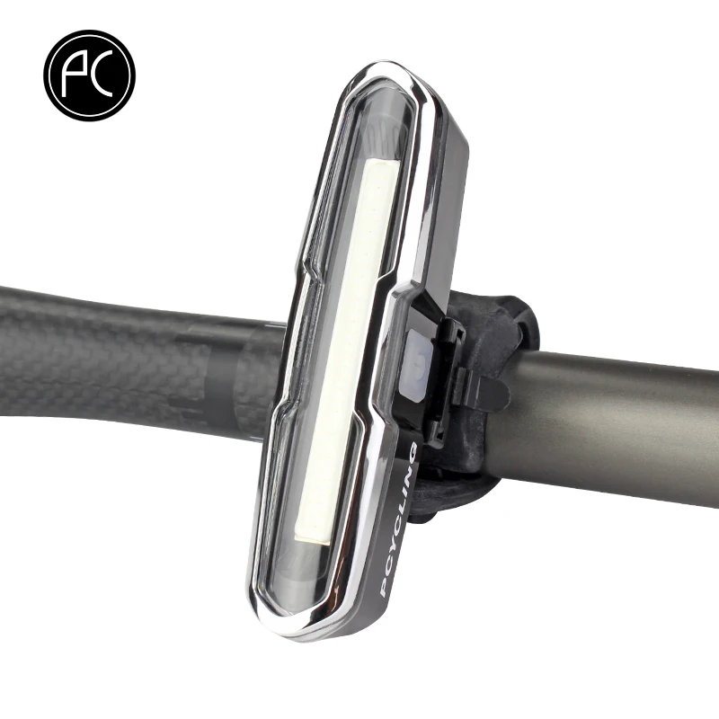 PCycling Bicycle Light USB Charge COB LED Bike Warning Light Taillight MTB Cycling Lamp Waterproof Front Light 5 Modes
PCycling Bicycle Light USB Charge COB LED Bike Warning Light Taillight MTB Cycling Lamp Waterproof Front Light 5 Modes