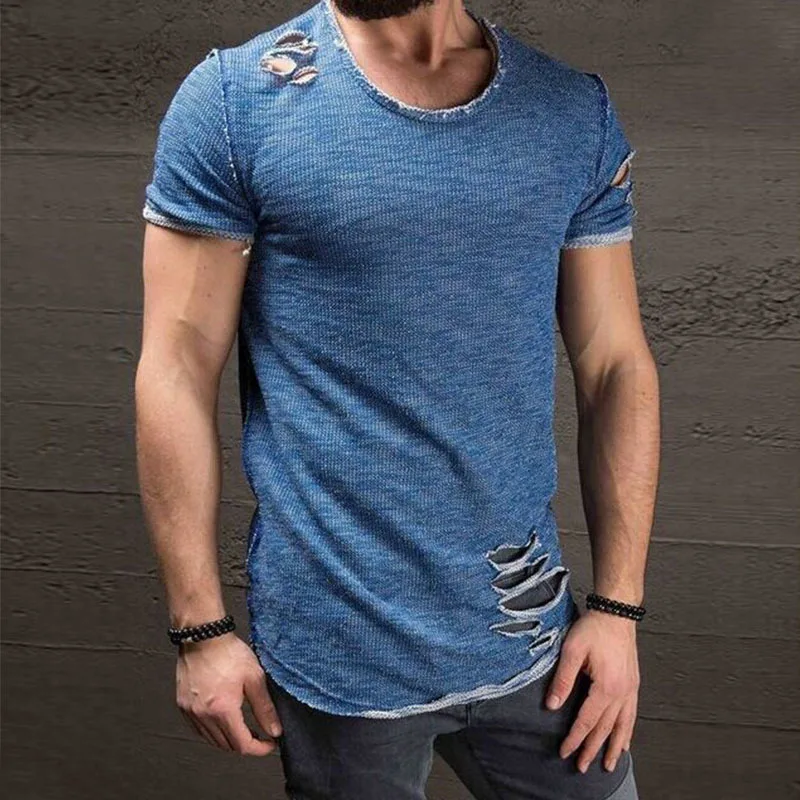 2019 Summer Solid Color Slim Short Sleeve T-Shirt Men's Casual Fashion tshirt Round Cool Cool Men's tee shirt homme
2019 Summer Solid Color Slim Short Sleeve T-Shirt Men's Casual Fashion tshirt Round Cool Cool Men's tee shirt homme