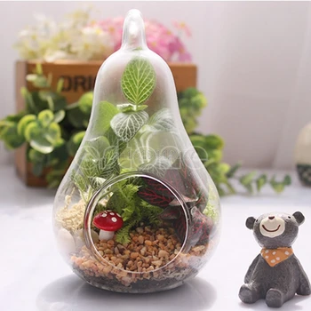 Home Decor Pear Crystal Glass Vase Planter Terrarium Container Hydroponic Pot D15 drop shipping 
Home Decor Pear Crystal Glass Vase Planter Terrarium Container Hydroponic Pot D15 drop shipping