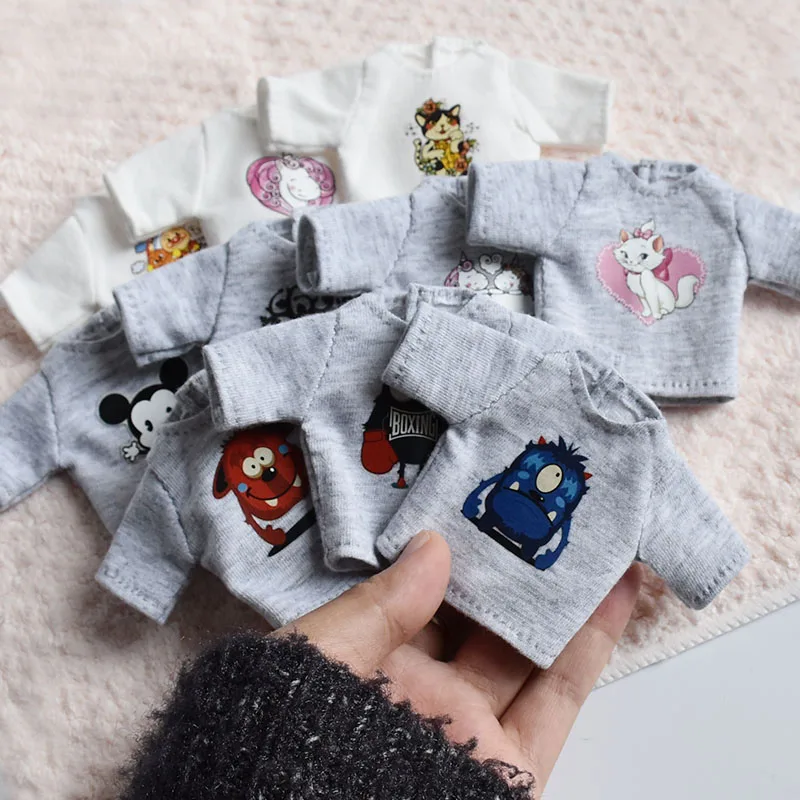 Blyth Clothes Cute BJD doll Clothing T-shirt Set for 1/6 Joint Body Dolls DIY Girls Toy
Blyth Clothes Cute BJD doll Clothing T-shirt Set for 1/6 Joint Body Dolls DIY Girls Toy