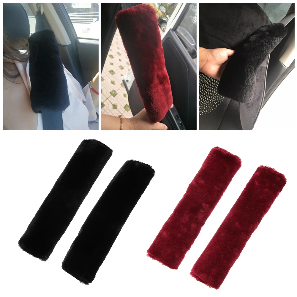 2 Pcs/Set Car Seatbelt Shoulder Pad Comfortable Driving Seat Belt Vehicle Soft Plush Auto Seatbelt Strap Harness Cover Accessory
2 Pcs/Set Car Seatbelt Shoulder Pad Comfortable Driving Seat Belt Vehicle Soft Plush Auto Seatbelt Strap Harness Cover Accessory