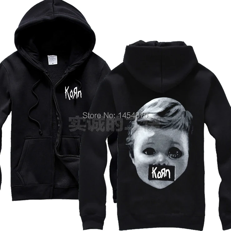 3 kinds Korn Band Rock sudadera Hoodies jacket brand punk hardrock Heavy metal Sweatshirt fleece XXXL streetwear chandal hombre
3 kinds Korn Band Rock sudadera Hoodies jacket brand punk hardrock Heavy metal Sweatshirt fleece XXXL streetwear chandal hombre