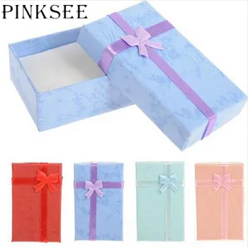 PINKSEE 6Pcs/Lot Bowknot Cardboard Necklace Earring Display Case Jewelry Box For Kids Children Christmas Gifts Boxes Decoration
PINKSEE 6Pcs/Lot Bowknot Cardboard Necklace Earring Display Case Jewelry Box For Kids Children Christmas Gifts Boxes Decoration