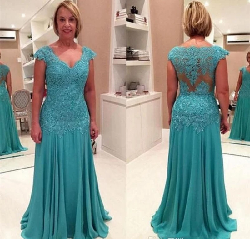 Plus Size Mother of the Bride Dresses Vestidos Madre De La Novia 2020 V- Neck Blue Chiffon Long Evening Dresses With Appliques
Plus Size Mother of the Bride Dresses Vestidos Madre De La Novia 2020 V- Neck Blue Chiffon Long Evening Dresses With Appliques