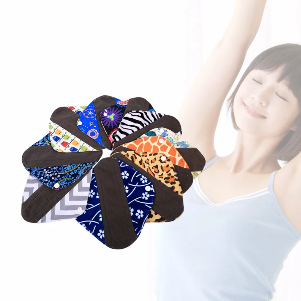 20 x 18cm Women Feminine Hygiene Sanitary Pad Reusable Washable Panty Liner Bamboo Cloth Mama Menstrual Sanitary Nappy Towel Pad
20 x 18cm Women Feminine Hygiene Sanitary Pad Reusable Washable Panty Liner Bamboo Cloth Mama Menstrual Sanitary Nappy Towel Pad
