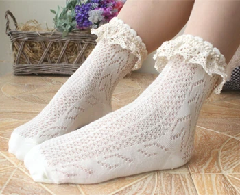 Small japanese style cutout laciness socks 100% cotton pile socks 100% vintage cotton socks lace socks
Small japanese style cutout laciness socks 100% cotton pile socks 100% vintage cotton socks lace socks
