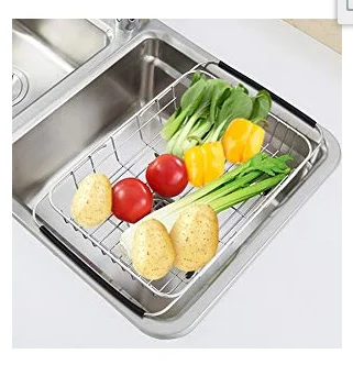 Adjustable Over the Sink Dish Drying Rack Dish Drainer with Removable Utensil Holder Rustproof Stainless Steel Kitchen Storage
Adjustable Over the Sink Dish Drying Rack Dish Drainer with Removable Utensil Holder Rustproof Stainless Steel Kitchen Storage