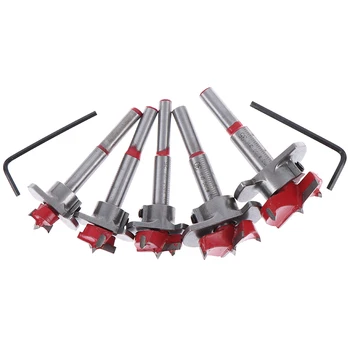 7PCS/Set 15-35MM 5pcs Locating drill 2pcs Hex wrench Woodworking Hole opener Saw Woodwork Core Milling Cutter Hinge Hand Tools
7PCS/Set 15-35MM 5pcs Locating drill 2pcs Hex wrench Woodworking Hole opener Saw Woodwork Core Milling Cutter Hinge Hand Tools