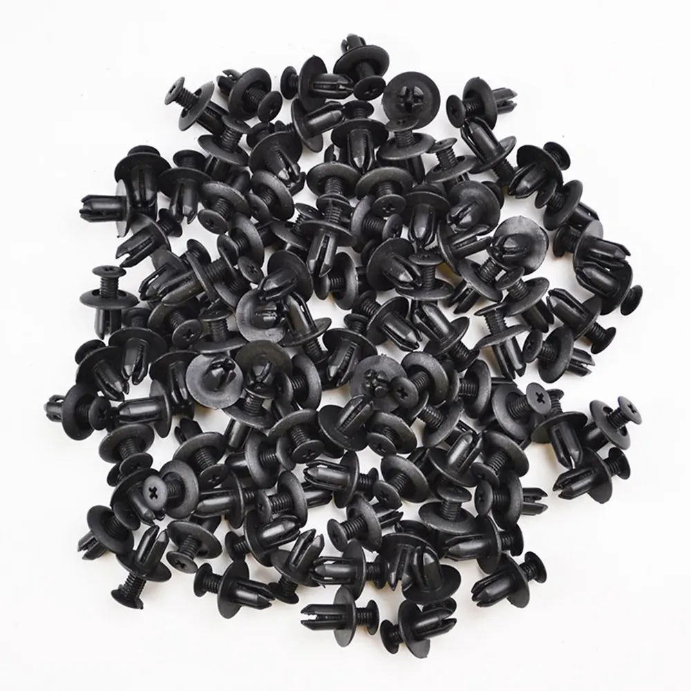 100 PCS 8/10mm Gat Auto Clips Auto Bumper Portierbekleding Plastic Klinknagels Front Dumper Spatbord Fastener Push Pin Clips
100 PCS 8/10mm Gat Auto Clips Auto Bumper Portierbekleding Plastic Klinknagels Front Dumper Spatbord Fastener Push Pin Clips