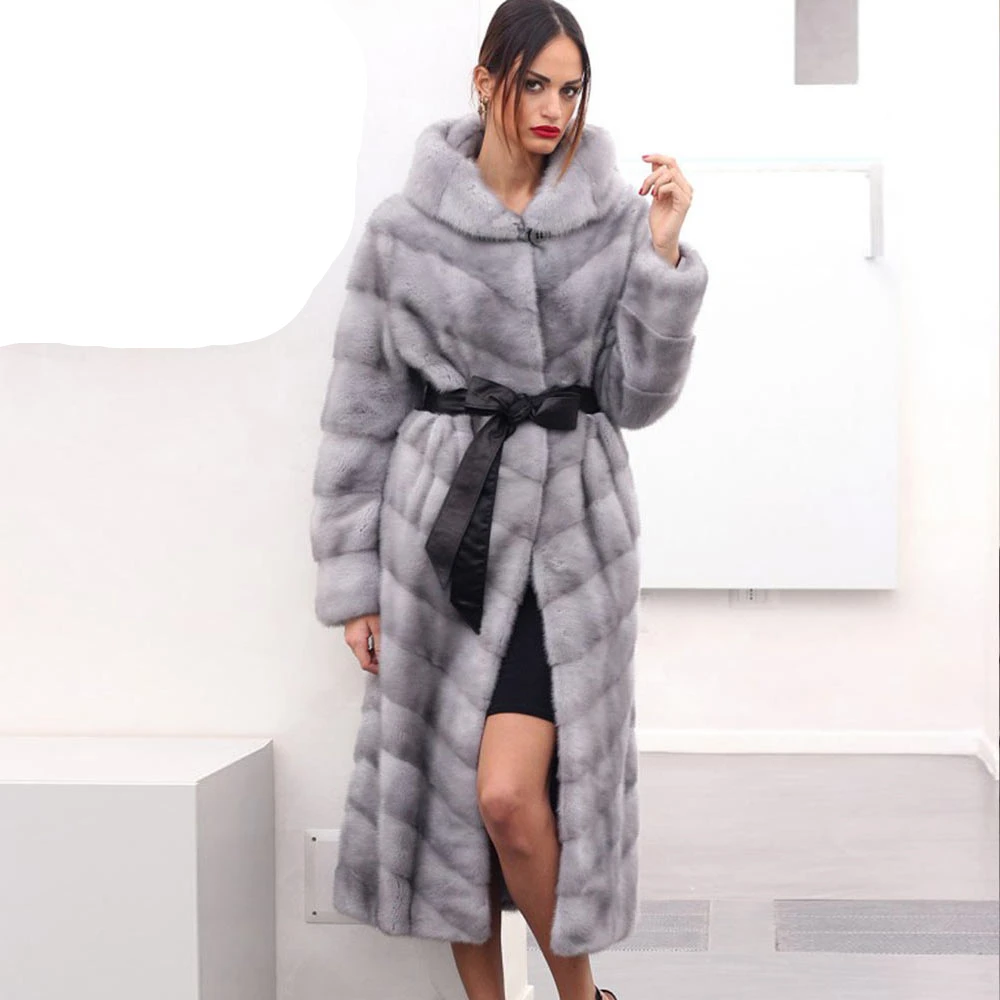 TOPFUR 2019 Winter Real Fur Customized Real Fur Jacket Women Natural Real Mink Fur Coats With Belt Full Sleeves Coat With Hood
TOPFUR 2019 Winter Real Fur Customized Real Fur Jacket Women Natural Real Mink Fur Coats With Belt Full Sleeves Coat With Hood