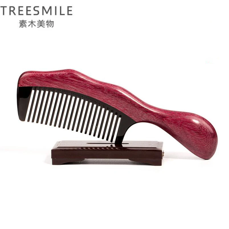 TREESMILE 1 шт. гребень из сандалового дерева Антистатическая расческа ручной работы натуральный пурпурный гудок Массажная расческа для волос Инструменты для укладки D50
TREESMILE 1 шт. гребень из сандалового дерева Антистатическая расческа ручной работы натуральный пурпурный гудок Массажная расческа для волос Инструменты для укладки D50