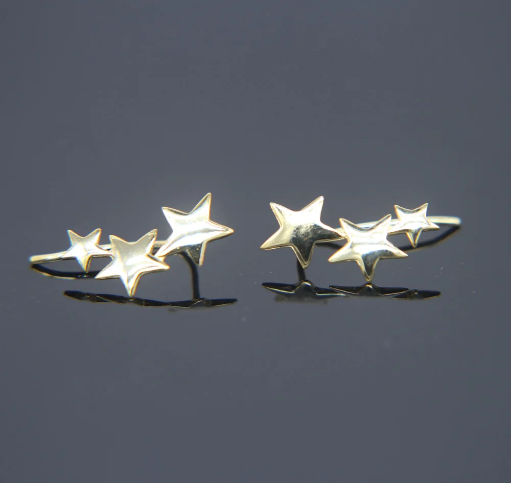 2017 high quality 100% 925 sterling silver polished fashion women adies silver gold color star earring
2017 high quality 100% 925 sterling silver polished fashion women adies silver gold color star earring