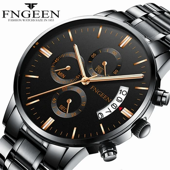 Fashion Quartz Watch Mens Watches Top Brand Luxury Male Clock Business Wrist Watch Automatic Date Hodinky Relogio Masculino
Fashion Quartz Watch Mens Watches Top Brand Luxury Male Clock Business Wrist Watch Automatic Date Hodinky Relogio Masculino