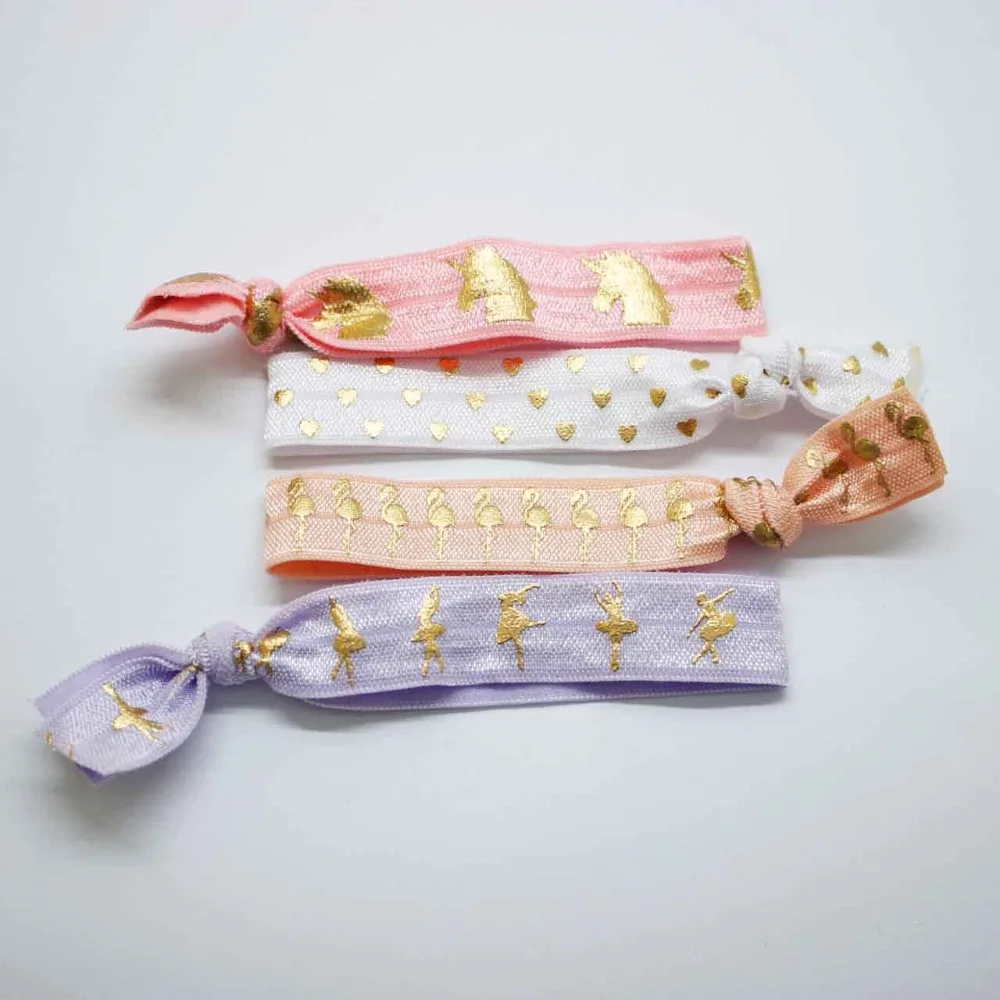 4pcs/lot special width turban elastic print gold unicorn&heart&birds&dancing girls scrunchies cute hair tie hair accessories
4pcs/lot special width turban elastic print gold unicorn&heart&birds&dancing girls scrunchies cute hair tie hair accessories