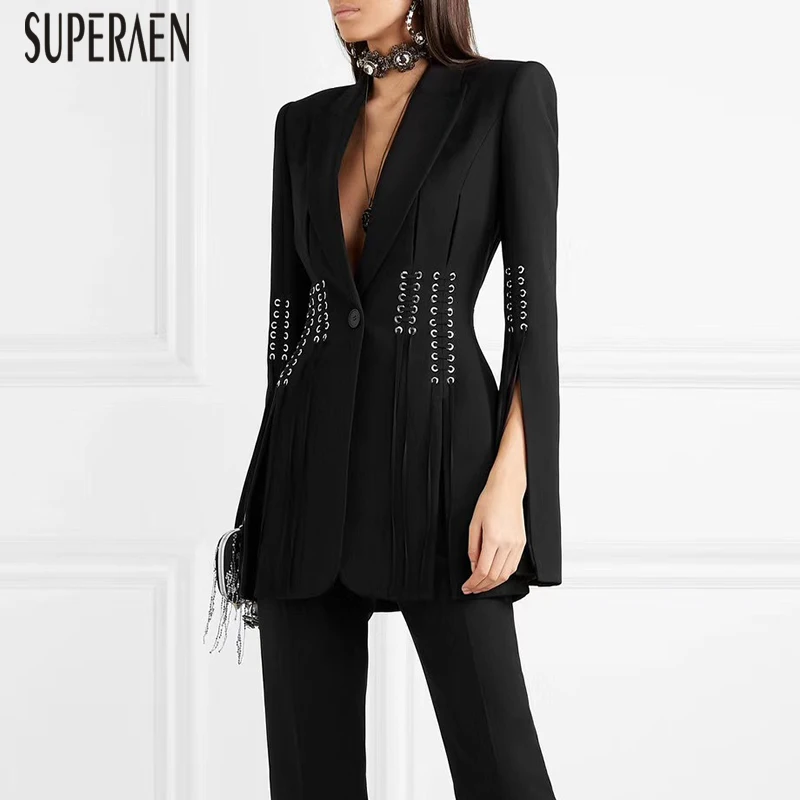 SuperAen New Fashion Temperament Suit Jacket Women Autumn and Spring 2019 Lace Jacket Female Wild Cotton Europe Women Clothing
SuperAen New Fashion Temperament Suit Jacket Women Autumn and Spring 2019 Lace Jacket Female Wild Cotton Europe Women Clothing